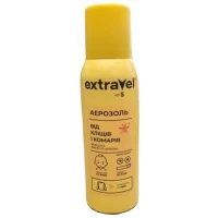Аерозоль від кліщів і комарів ExtraVel (Екстравел) Kids для дітей від 2 років 100мл