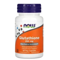 Амінокислота NOW (НАУ) Глутатіон капсули по 250мг №60
