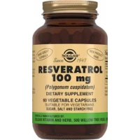Антиоксидант Solgar (Солгар) Resveratrol від передчасного старіння капсули по 100мг №60
