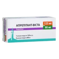 АПРЕПІТАНТ-Віста капсули по 125мг + капсули по 80мг №6 (комбі-упаковка)
