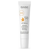 Бальзам для губ солнцезащитный BABE (БАБЕ) Laboratorios с гиалуроновой кислотой SPF50 15мл