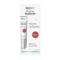 Бальзам Pharma Hyaluron Lip Booster для объема губ марсала 7 мл
