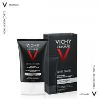 Бальзам Vichy (Віши) Homme Sensi-Baume After-Shave Balm для чутливої шкіри від подразнень після гоління 75 мл