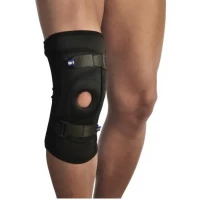 Бандаж для фиксации коленной чашечки неопреновый Алком 4038 р.6 черный