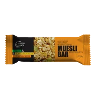Батончик-мюслі для спортивного харчування Healthy Snack (Хелсі Снек) з горіхами та насінням соняшника та гарбуза 25г