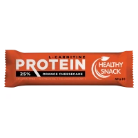 Батончик протеїновий для спортивного харчування Healthy Snack (Хелсі Снек) Апельсиновий чізкейк 40г