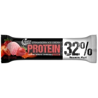 Батончик протеїновий для спортивного харчування Healthy Snack (Хелсі Снек) Полуничне морозиво 40г