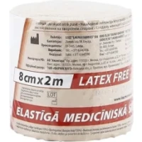 Бинт эластичный высокой растяжимости Lauma (Лаума) Latex Free 2см*8м модель 2