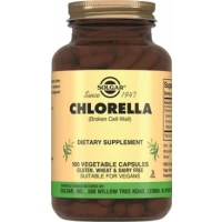 Дієтична добавка Solgar Chlorella для енергії організму 520 мг №100