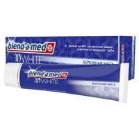 Зубна паста Blend-A-Med (Блендамед) Тримірне відбілювання бережна м'ята 100мл