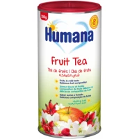 Чай Humana (Хумана) Фруктовый растворимый для детей с 8 месяцев 200 г