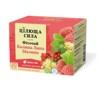 Цілюща сила фіточай калина/липа/малина Tabula Vita (Табула Віта) 1,5г №20 фільтр-пакети