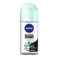 Дезодорант-антиперспирант роликовый Nivea (Нивея) Невидимый Черное и Белое Фреш 50мл
