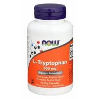 Диетическая добавка NOW (Нау) Аминокислота L-Триптофан капсулы по 500мг №60