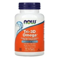 Диетическая добавка NOW (НАУ) Омега Tri-3D капсулы №90
