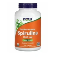 Дієтична добавка NOW (НАУ) Спіруліна капсули по 1000мг №240