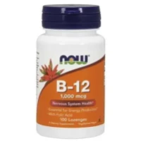 Дієтична добавка NOW (НАУ) Вітамін В12 таблетки для розсмоктування по 1000мкг №100