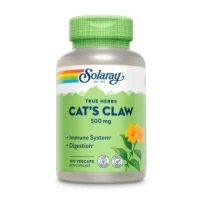 Дієтична добавка Solaray (Соларей) Котячий кіготь (Cat's Claw) капсули по 500мг №100