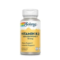 Дієтична добавка Solaray (Соларей) Вітамін К-2 Менахінон-7 капсули по 50мг №30