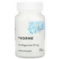 Дієтична добавка Thorne (Торн) Research Цинк Бісгліцинат капсули по 30мг №60