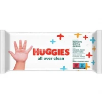 Детские влажные салфетки Huggies (Хагис) Все чисто №56