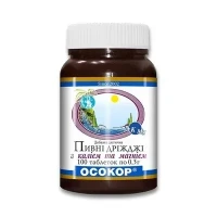 ДРІЖДЖІ пивні Осокор з К+Мg таблетки по 0,5г №100