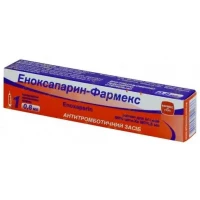 ЕНОКСАПАРИН-Фармекс розчин для ін'єкцій 10000 анти-Ха МО/мл по 0,8мл (8000 анти-Ха МО) в попередньо наповненому шприці №1