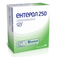 ЭНТЕРОЛ капсулы по 250мг №30