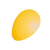 Еспандер кистьовий у формі яйця слабкий OrtoSport OS-013Y оранжевий