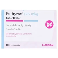 ЭУТИРОКС таблетки по 125мкг №100