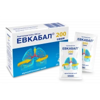 ЕВКАБАЛ порошок для орального розчину 200 мг по 3 г № 20