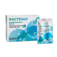 ФАСТЕНАЛ порошок для орального розчину по 80мг №30 у спарених саше
