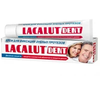 Фіксуючий крем Lacalut (Лакалут) Dent