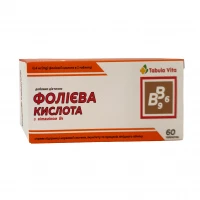 ФОЛИЕВАЯ Кислота с витамином В6 Tabula Vita (Табула Вита) таблетки №60