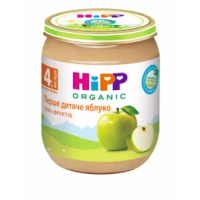 Фруктовое пюре HiPP (Хипп) органическое Первое детское Яблоко с 4 месяцев 125 г