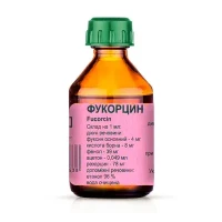 ФУКОРЦИН накожный раствор по 25мл