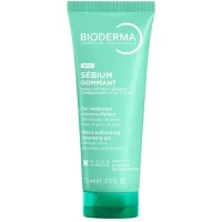 Гель Bioderma (Биодерма) Sebium Gommant для лица отшелушивающий для жирной и комбинированной кожи 75мл