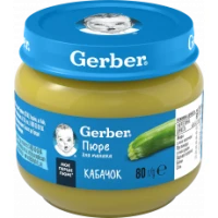 Пюре Gerber (Гербер) кабачок 80г