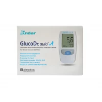 Глюкометр GlucoDr (ГлюкоДоктор) для вимірювання рівня глюкози  в крові