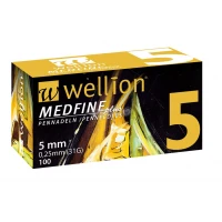Голка до шприц-ручки Wellion (Велліон) Medfine plus (0,25х5мм) 31G №100