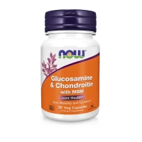 Хондропротектор NOW Glucosamine & Chondroitin & MSM капсулы №30