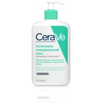 Гель інтенсивно очищувальний CeraVe (Сераве) для нормальної та жирної шкіри обличчя та тіла 473мл
