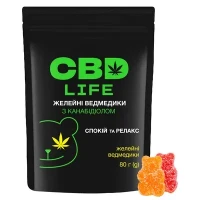 Канабідіол CBD life Желейні ведмедики 80г