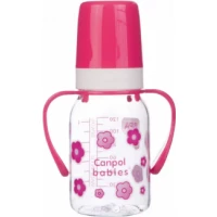Дитяча пляшка Canpol (Кенпол) BPA FREE з ручками 120мл (11/821)