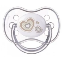 Пустушка Canpol (Канпол) Newborn baby латексна кругла 0-6 місяців №1 (22/431)