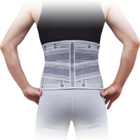 Корсет для спины с 4 ребрами жесткости Ortop WB-604 р.M серый