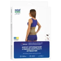 Корсет ортопедический Медтекстиль согревающий с 3-мя ребрами жесткости р. M/L (3041)