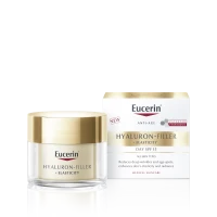 Крем Eucerin (Еуцерин) Hyaluron-Filler + Elasticity Day Cream денний проти зморшок для сухої шкіри SPF15+ 50 мл (69675)