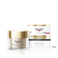 Крем Eucerin (Еуцерин) Hyaluron-Filler + Elasticity Night Cream антивіковий нічний SPF15+ 50 мл (69678)