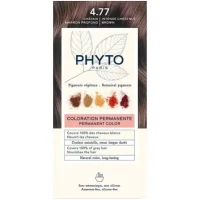 Крем-фарба Phyto (Фіто) Phytocolor тон 4,77 шатен темний каштановий 60мл + 40мл